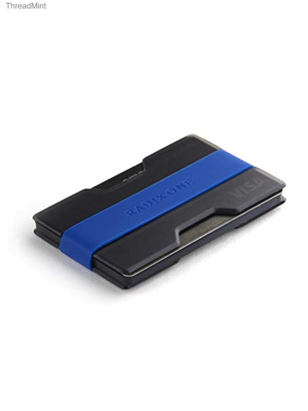 Radix One Black RFID Blocking Minimalist Front Pocket Ultra Thin Wallet